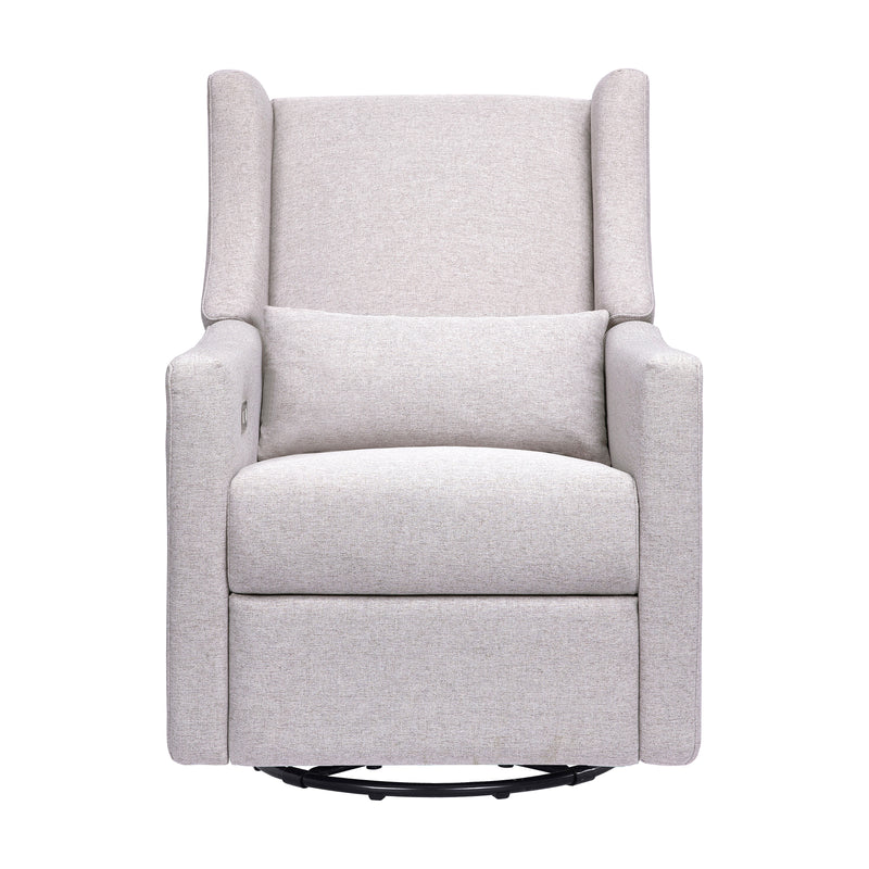 Kiwi Electronic Recliner & Swivel Glider with USB Port in Grey