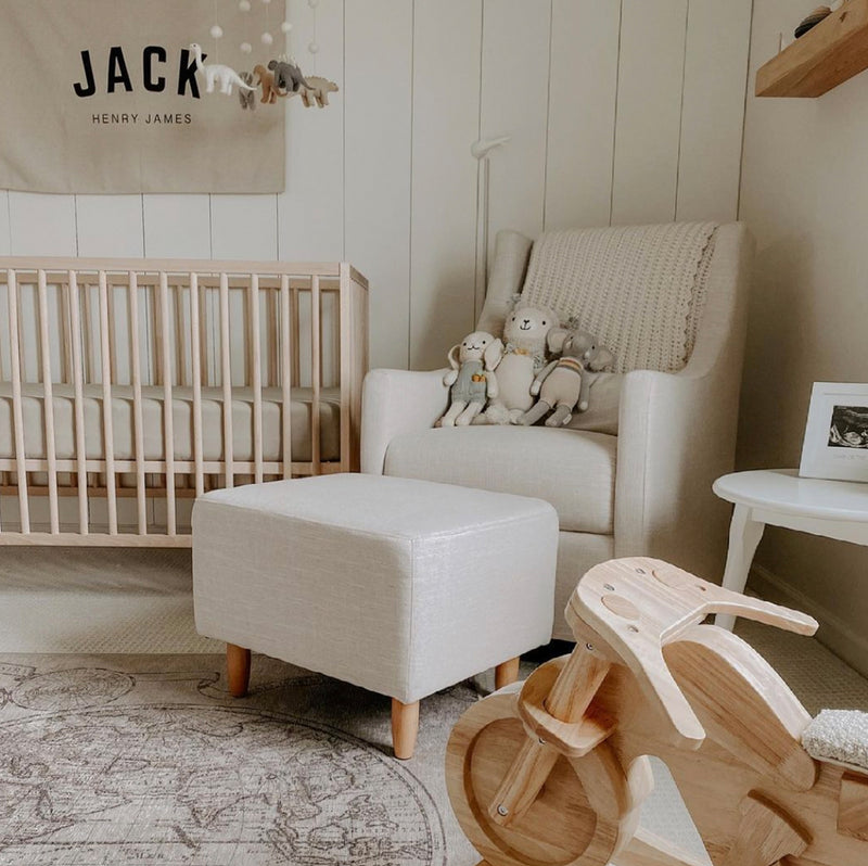 Lolly Grey + Toco Swivel Glider and Ottoman Nursery Package